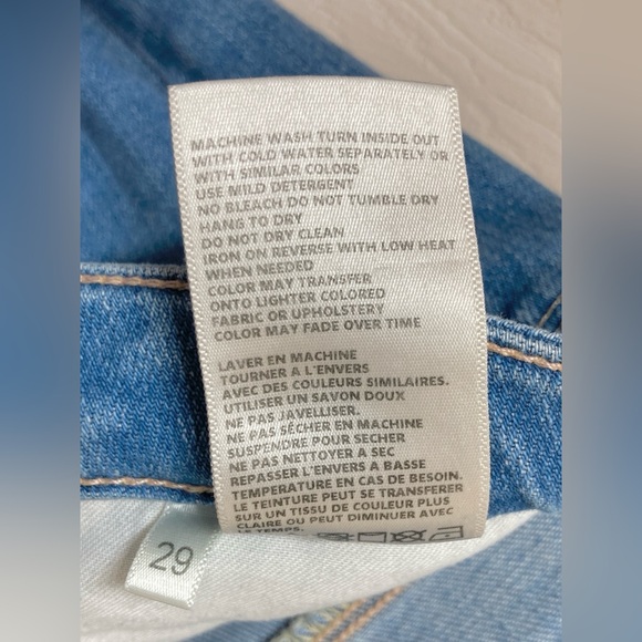 L’AGENCE Women’s Clayton High Rise Wide Leg Jeans in Salina Wash Size 29 - Picture 9 of 11